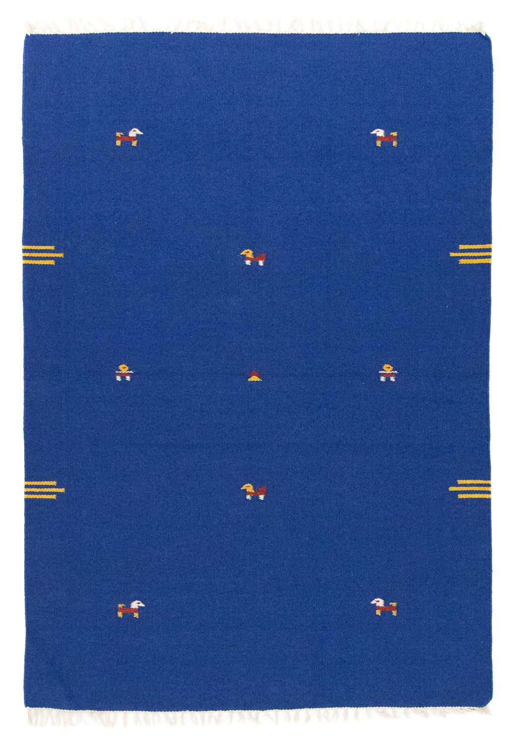 Tapis Kelim - Tendance - 180 x 120 cm - bleu