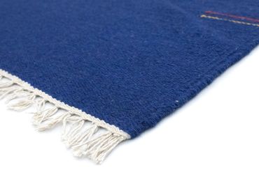 Tapis Kelim - Tendance - 180 x 120 cm - bleu