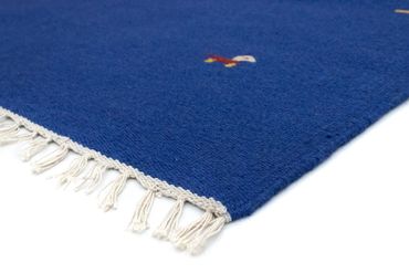 Kelim tapijt - Trendy - 180 x 120 cm - blauw