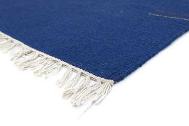 Kelim tapijt - Trendy - 180 x 120 cm - blauw