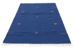 Tapis Kelim - Tendance - 180 x 120 cm - bleu