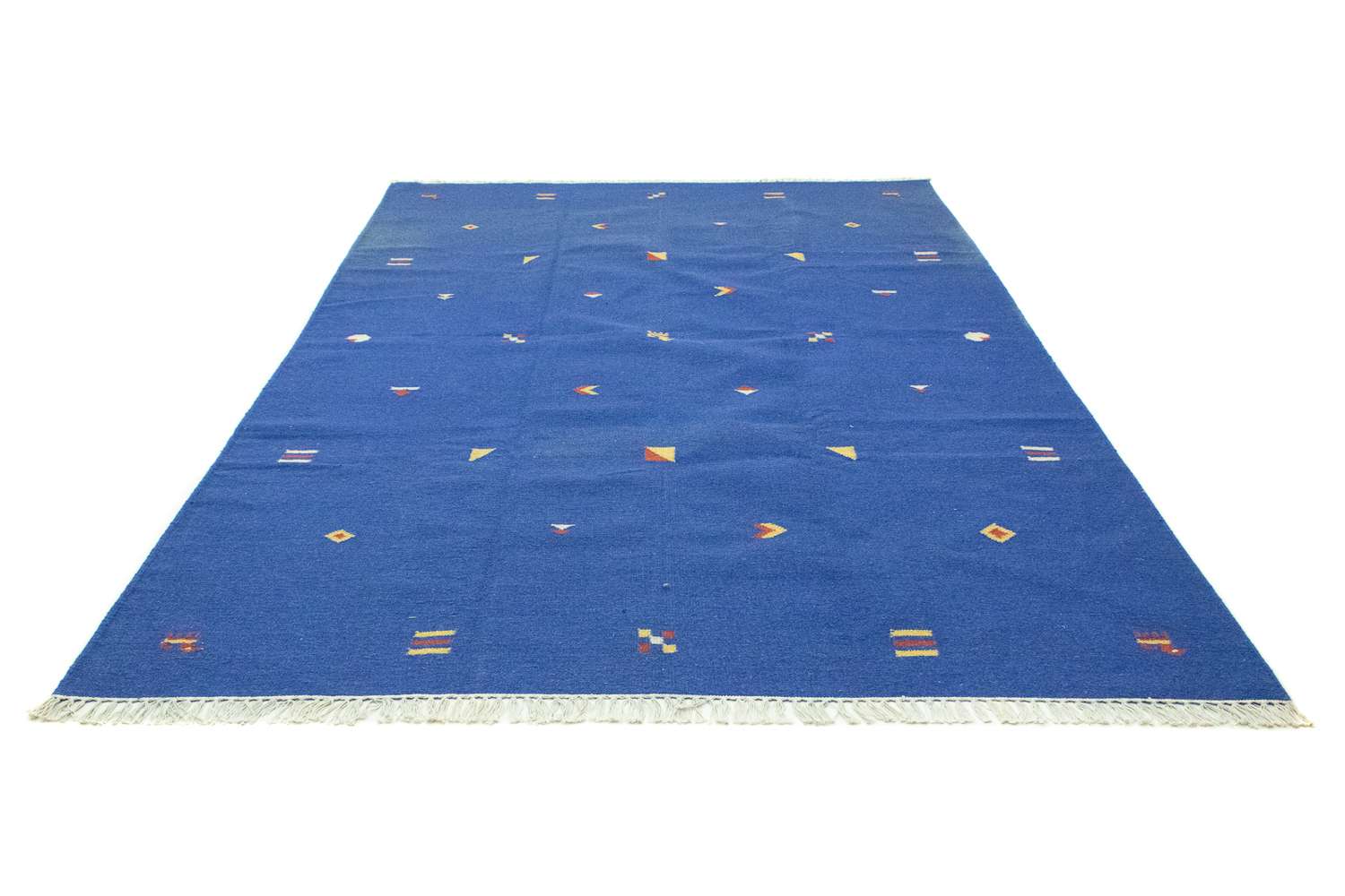 Kelim tapijt - Trendy - 300 x 200 cm - blauw