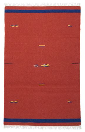 Tapete Kelim - Trendy - 180 x 120 cm - vermelho