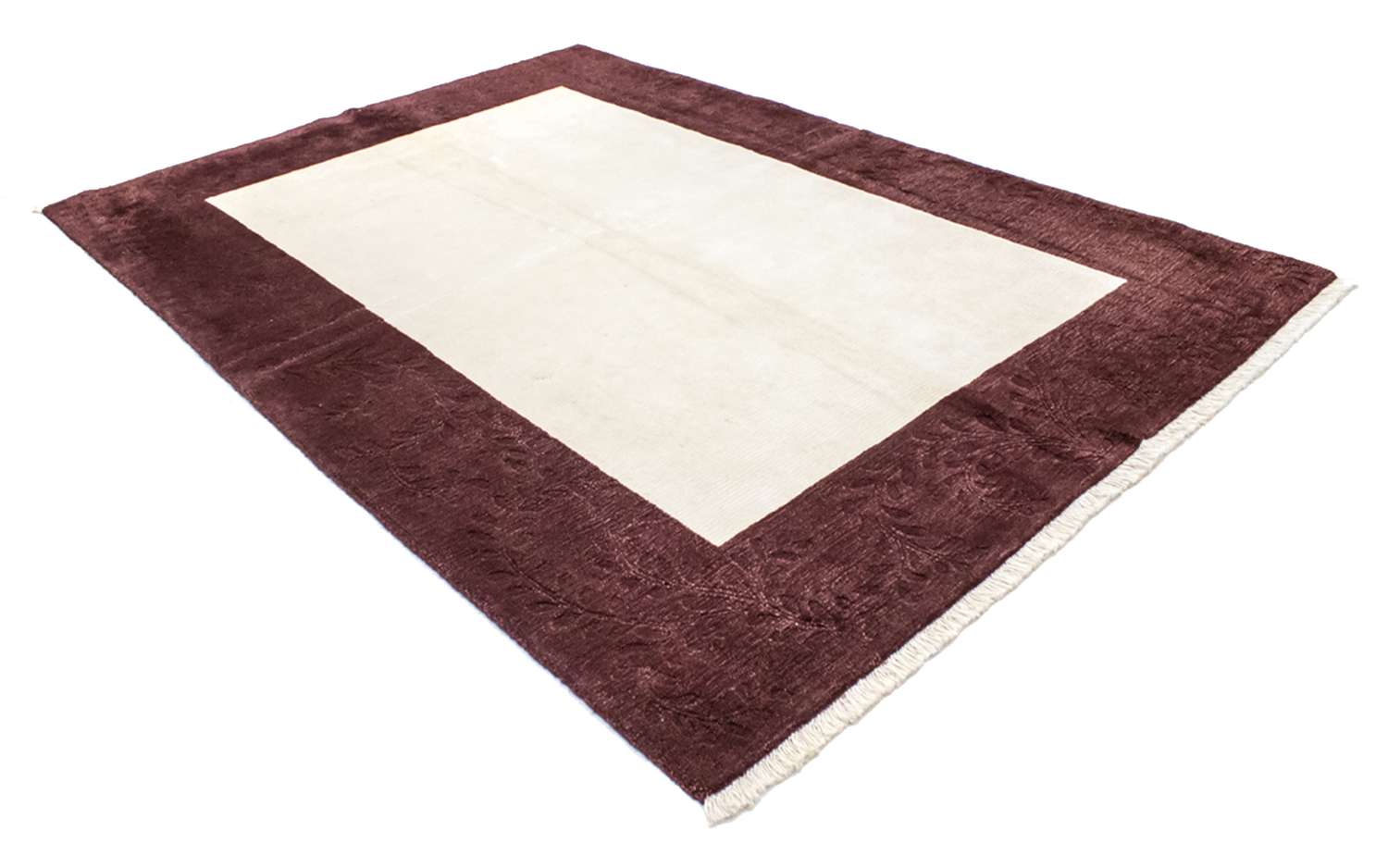 Alfombra de Nepal - 244 x 174 cm - beige