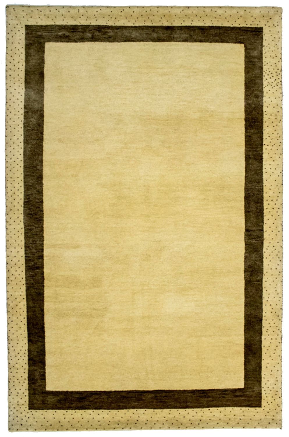 Alfombra Gabbeh - Loribaft Persa - 184 x 122 cm - beige