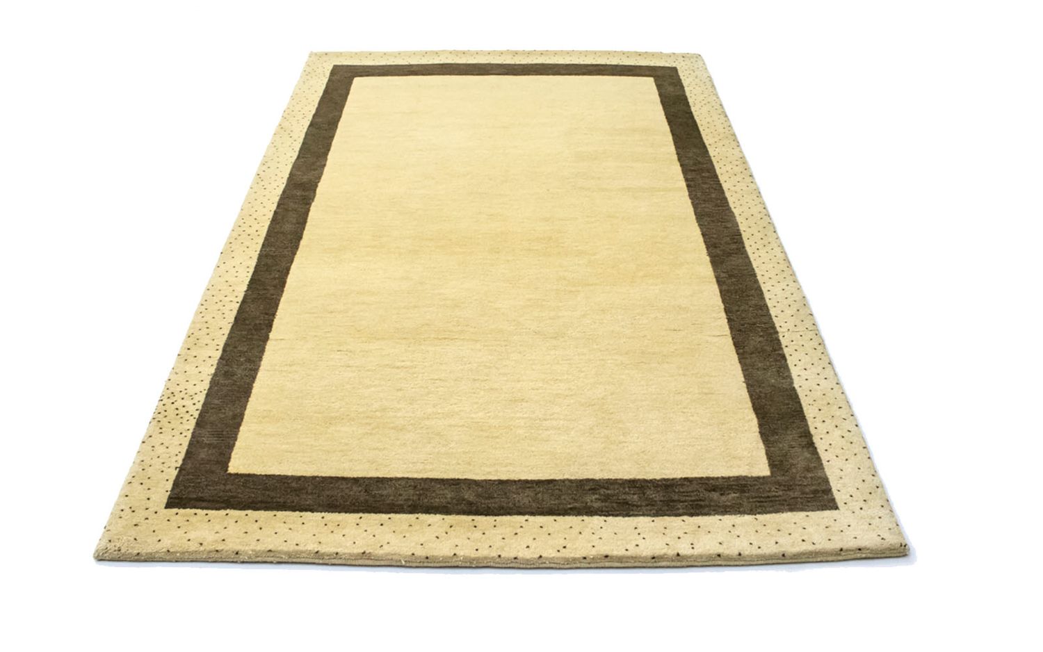 Alfombra Gabbeh - Loribaft Persa - 184 x 122 cm - beige