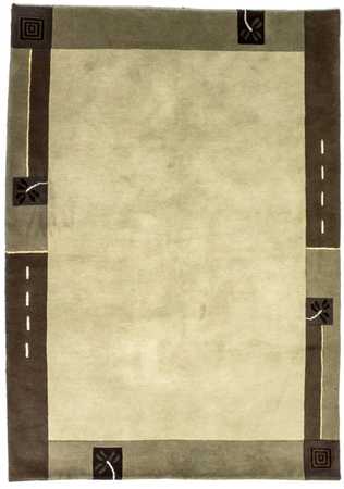 Alfombra de Nepal - 202 x 145 cm - beige