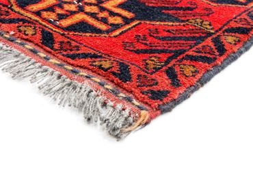 Afghan Rug - Kunduz - 190 x 128 cm - light red