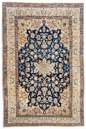 Alfombra Persa - Nain - Prima - 169 x 113 cm - azul