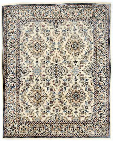 Tapis persan - Nain - Premium - 247 x 202 cm - beige