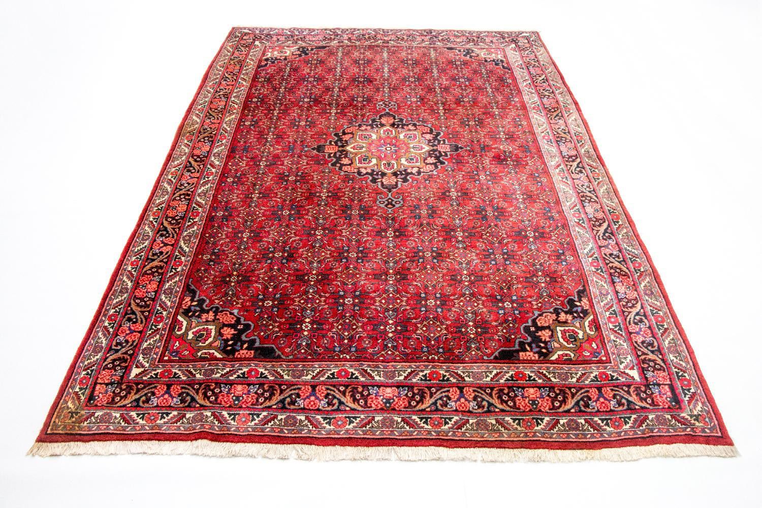 Alfombra persa - Bidjar - 314 x 220 cm - rojo