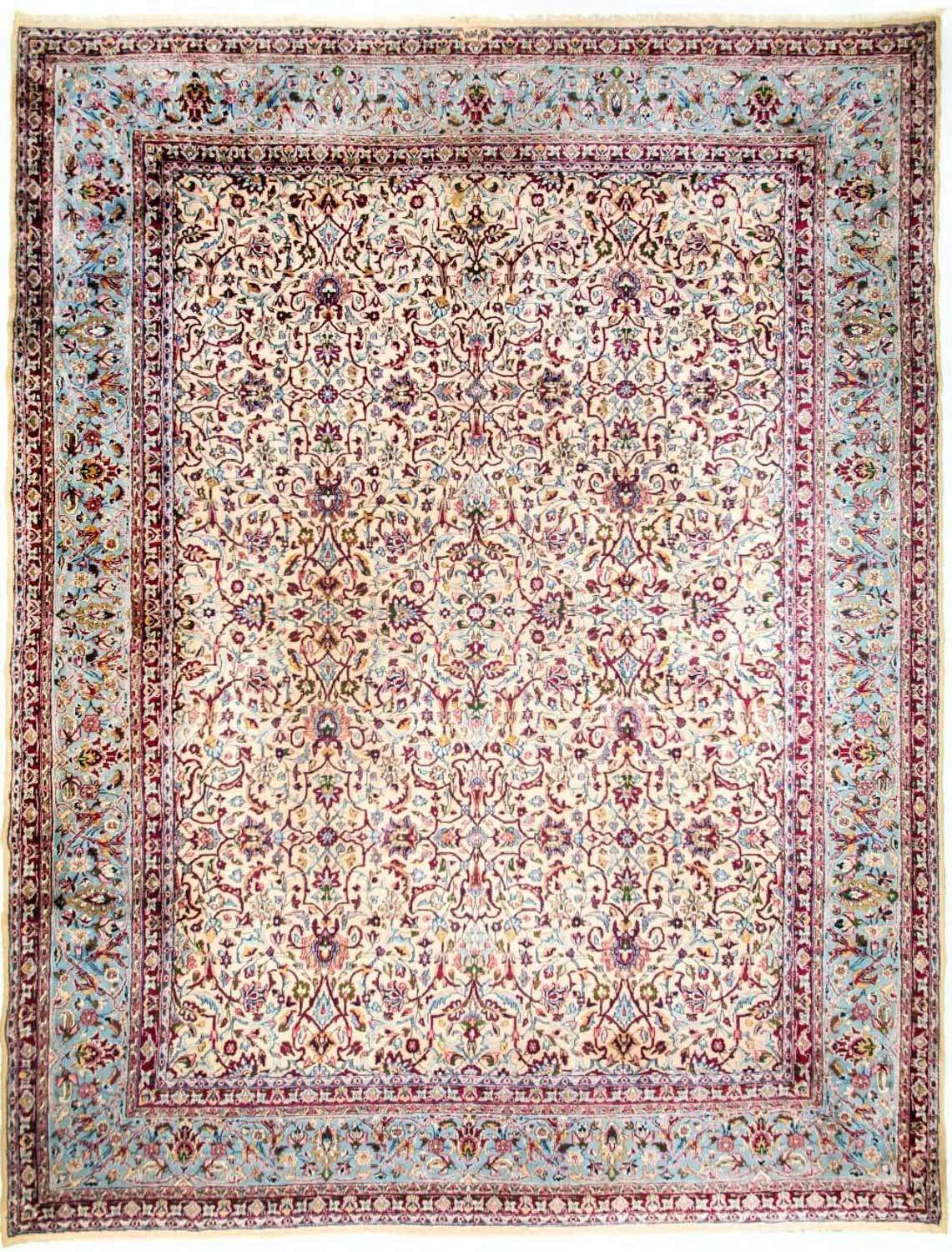 Persisk teppe - klassisk - 420 x 316 cm - beige