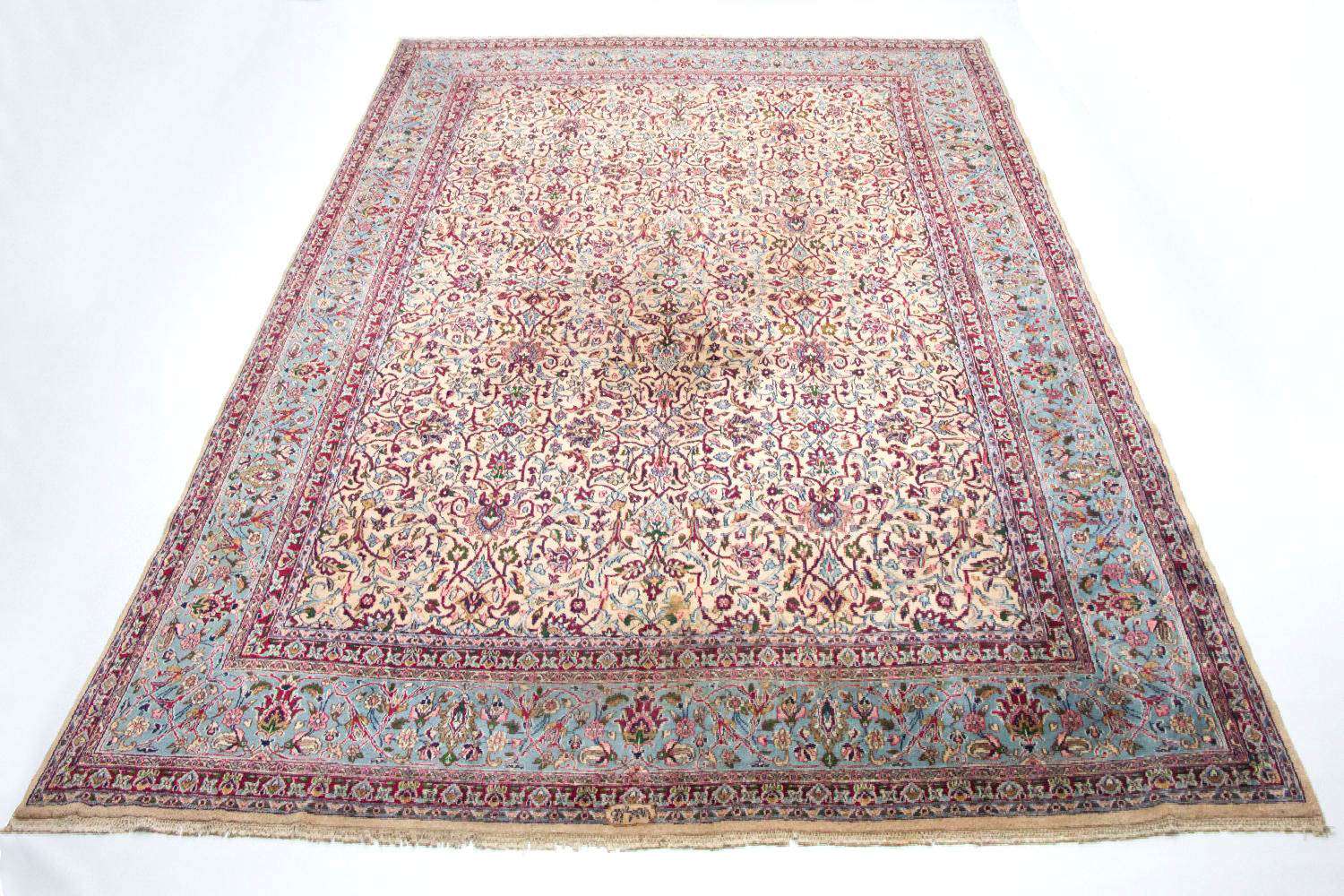 Perský koberec - Klasický - 420 x 316 cm - béžová