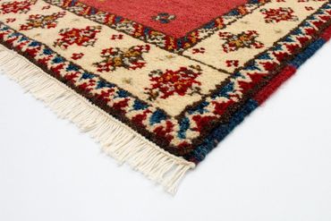 Tapis oriental - 152 x 94 cm - rouge