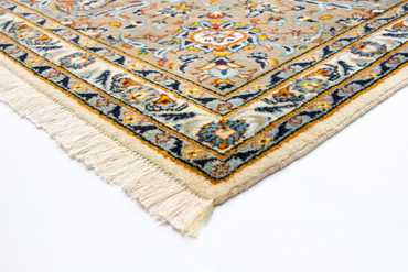 Tapis persan - Keshan - 413 x 307 cm - beige