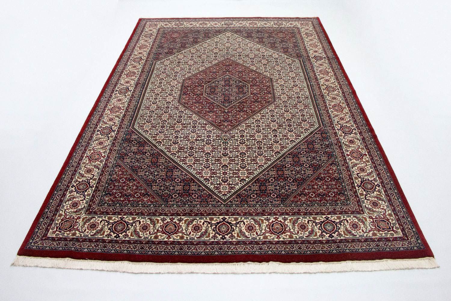 Perzisch tapijt - Bijar - 351 x 250 cm - beige