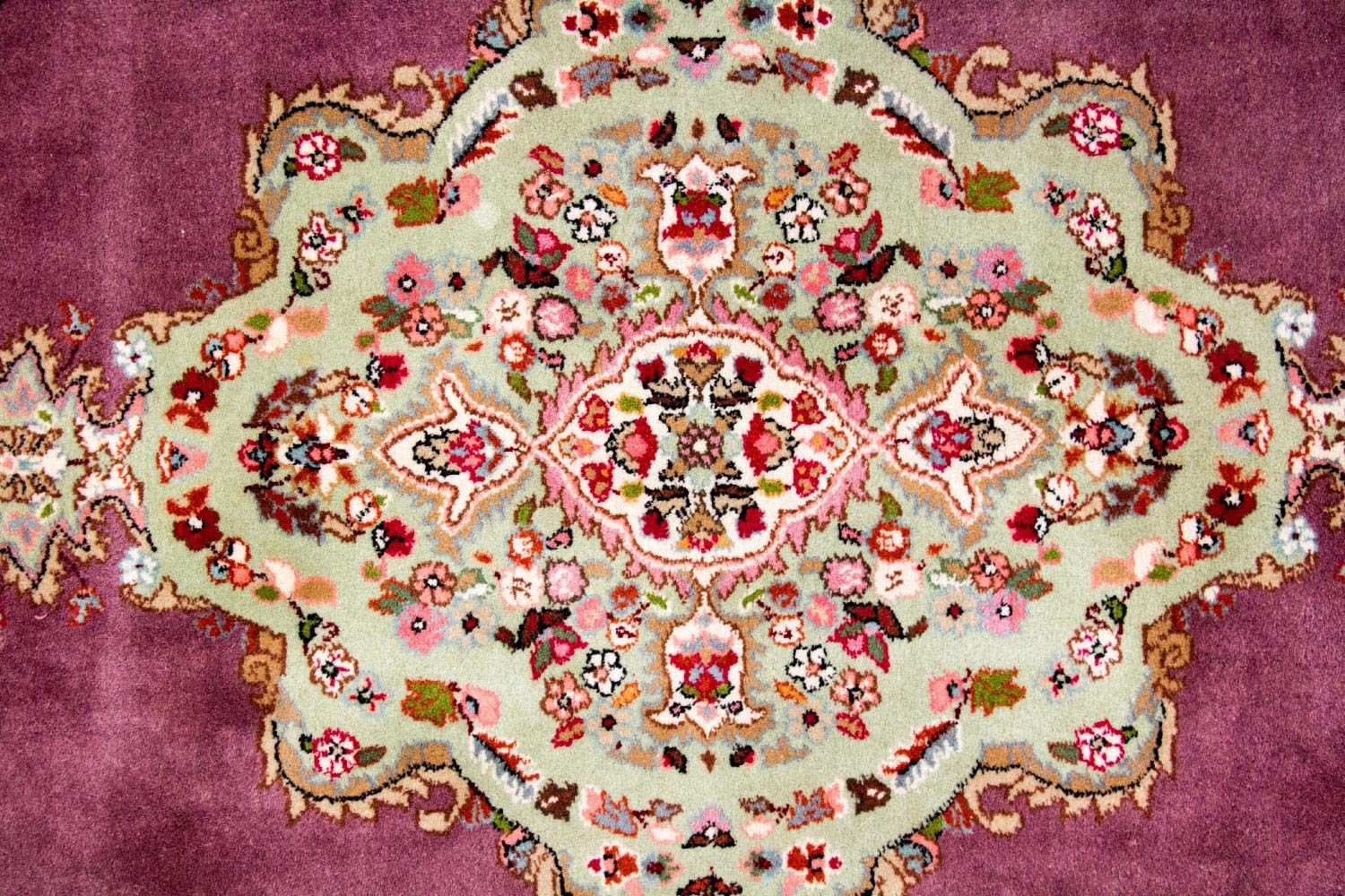 Alfombra persa - Tabriz - 290 x 189 cm - marrón