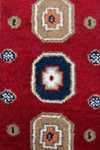 Orientalsk tæppe - 117 x 64 cm - rød