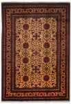 Afghánský koberec - Hatšlu - 290 x 202 cm - žlutá