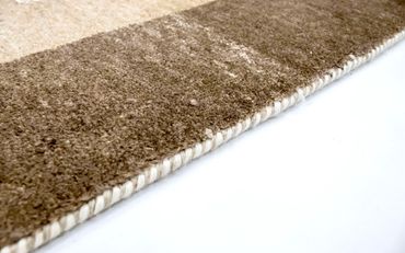 Tapis Gabbeh - Loribaft Persan - 207 x 141 cm - beige