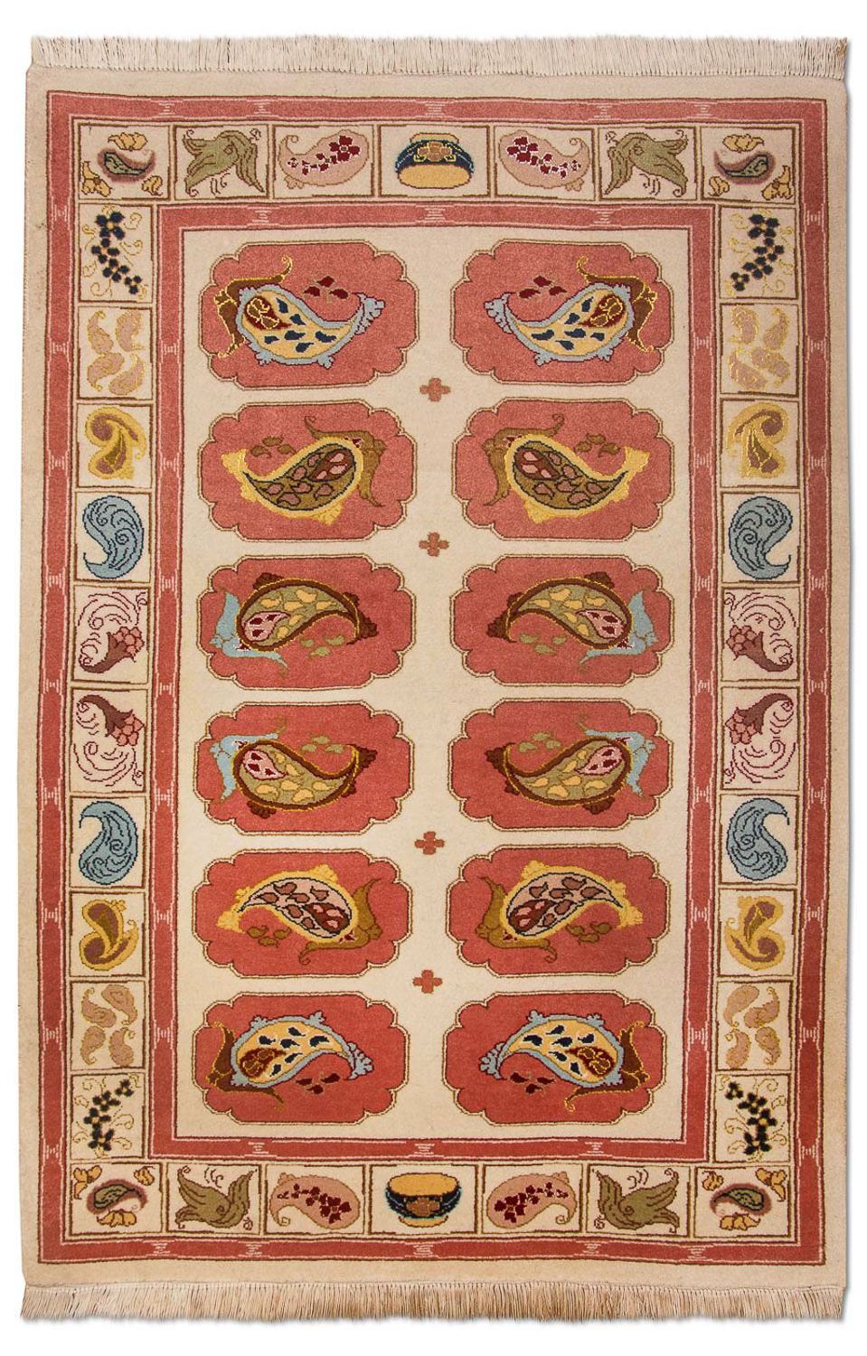 Persisk tæppe - Tabriz - Royal - 109 x 99 cm - flerfarvet