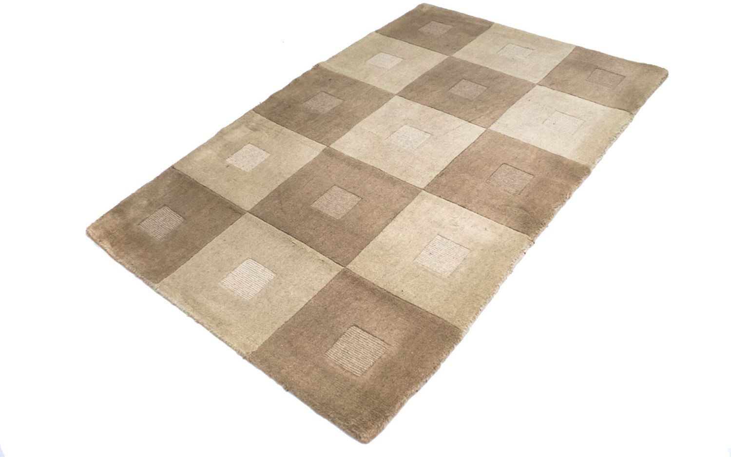 Tapis en laine - 148 x 90 cm - multicolore