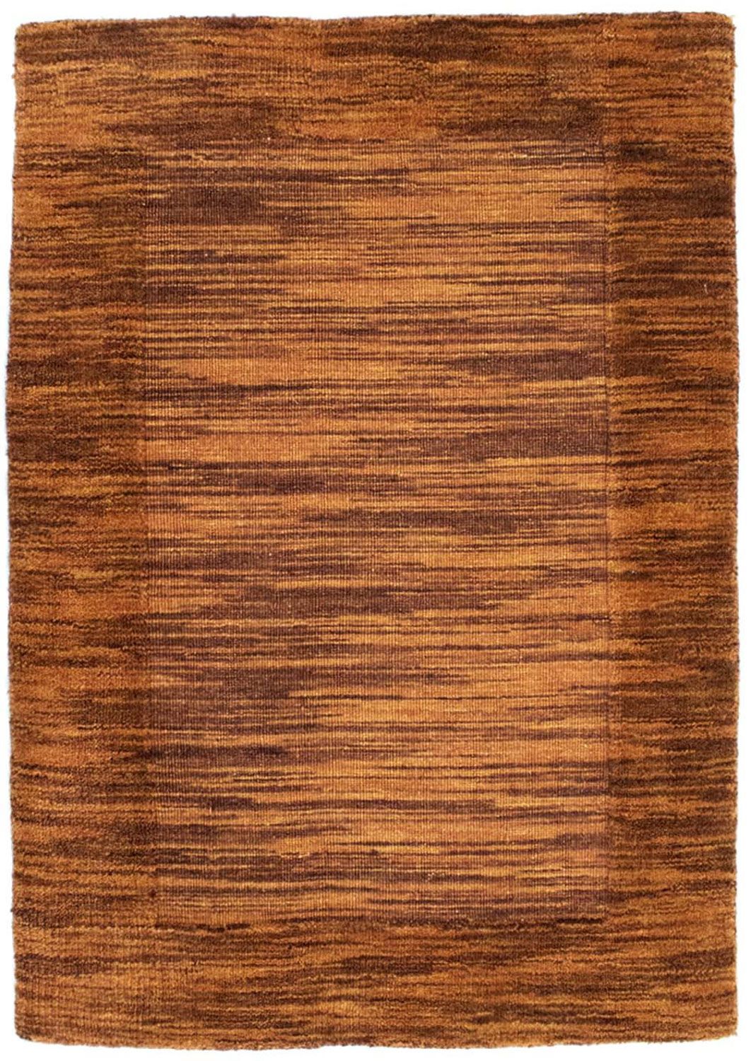 Wool Rug - 90 x 60 cm - brown