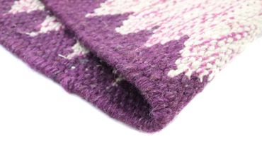 Tapis de couloir Tapis Kelim - Tendance - 250 x 80 cm - violet