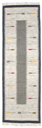 Runner Kelim Rug - Trendy - 250 x 80 cm - grey