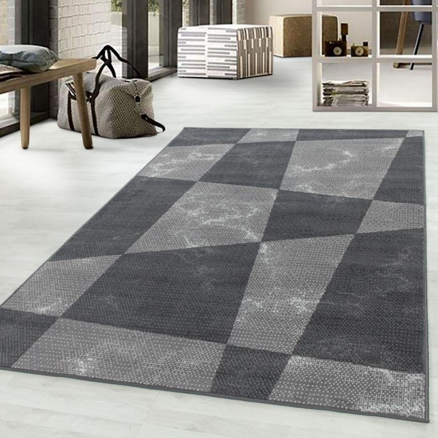 Tapis à poil ras - Biagio - rectangle