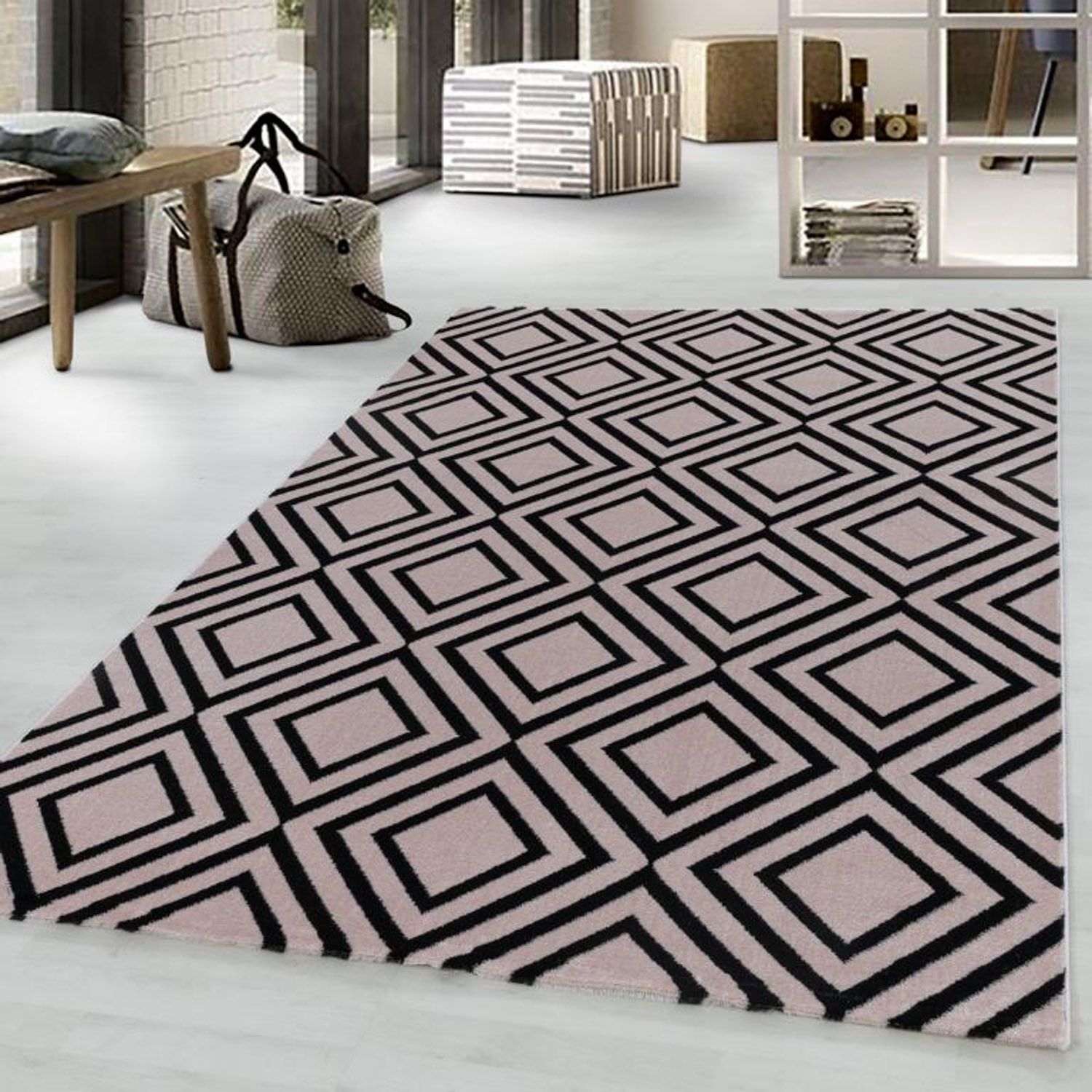 Low-Pile Rug - Carla - runner