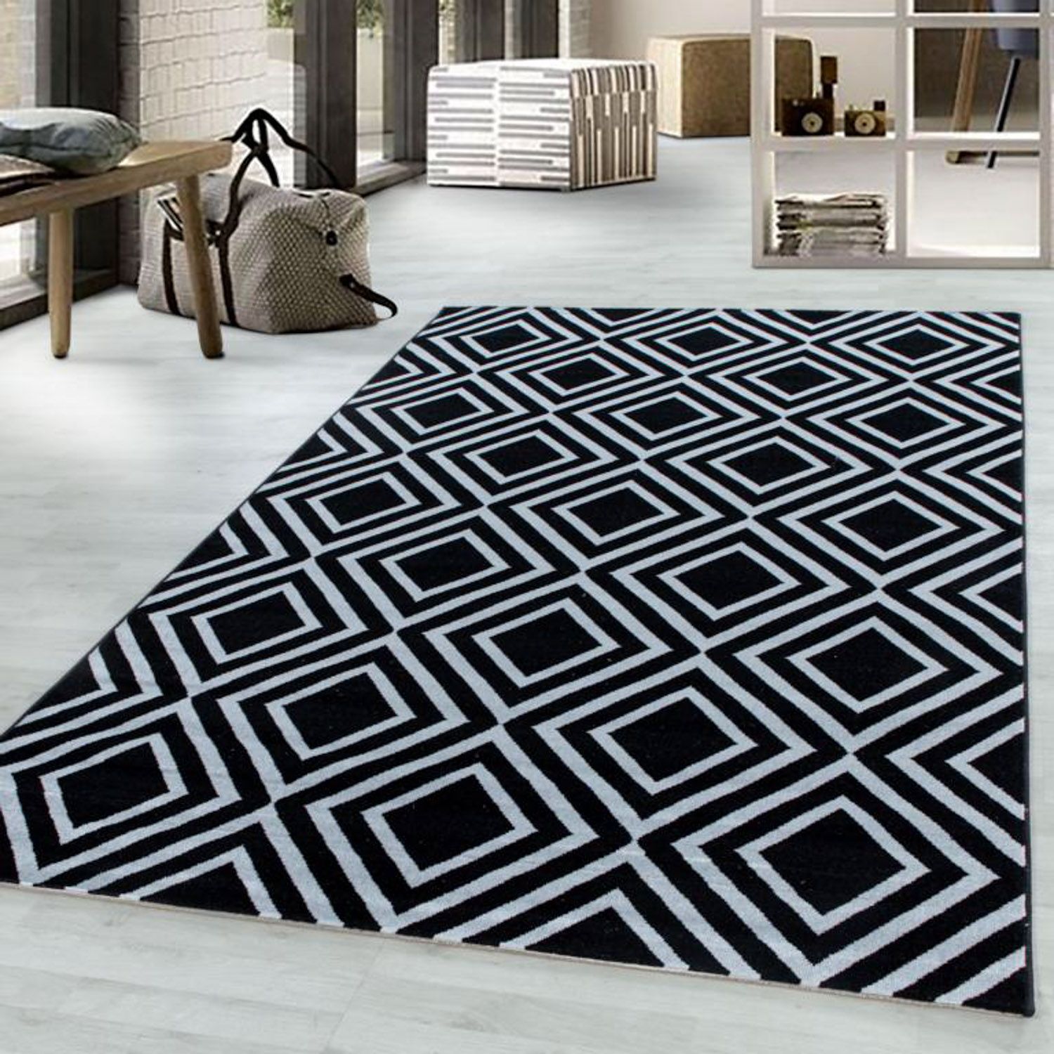 Low-Pile Rug - Carla - runner