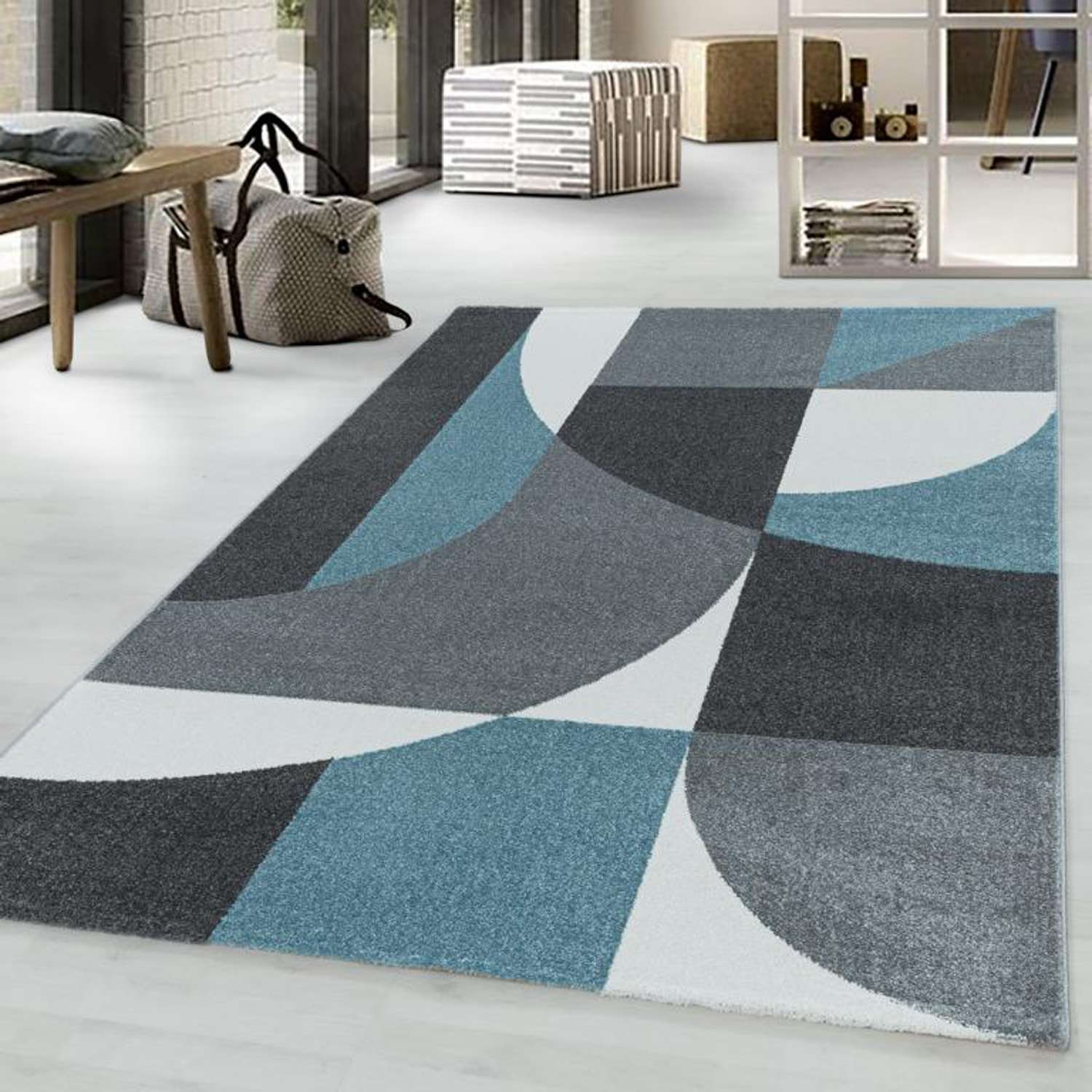 Tapis à poil ras - Edoardo - rectangle