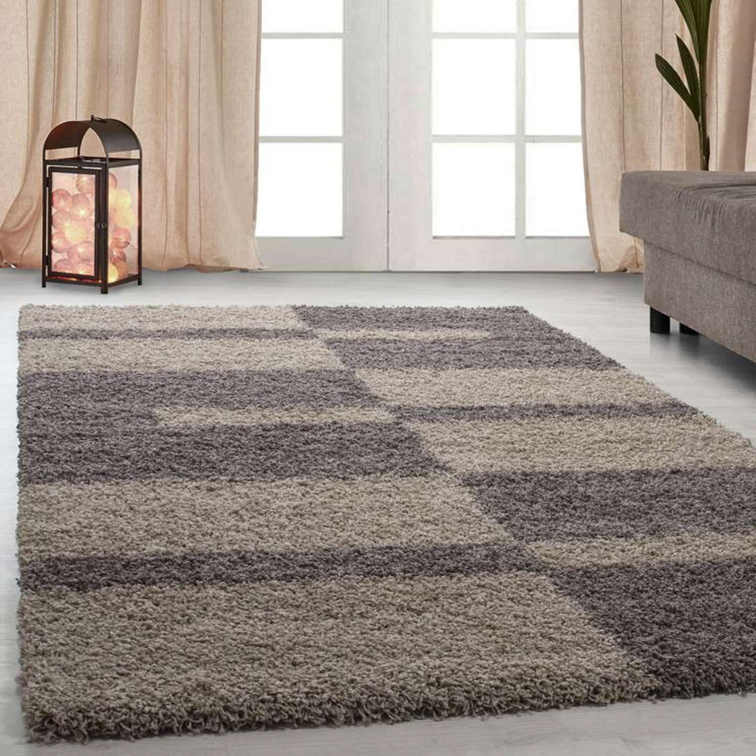 Tapis à poils longs - Gabriele - rectangle