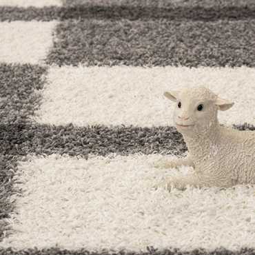 Alfombra de pelo largo - Gabriele - rectángulo