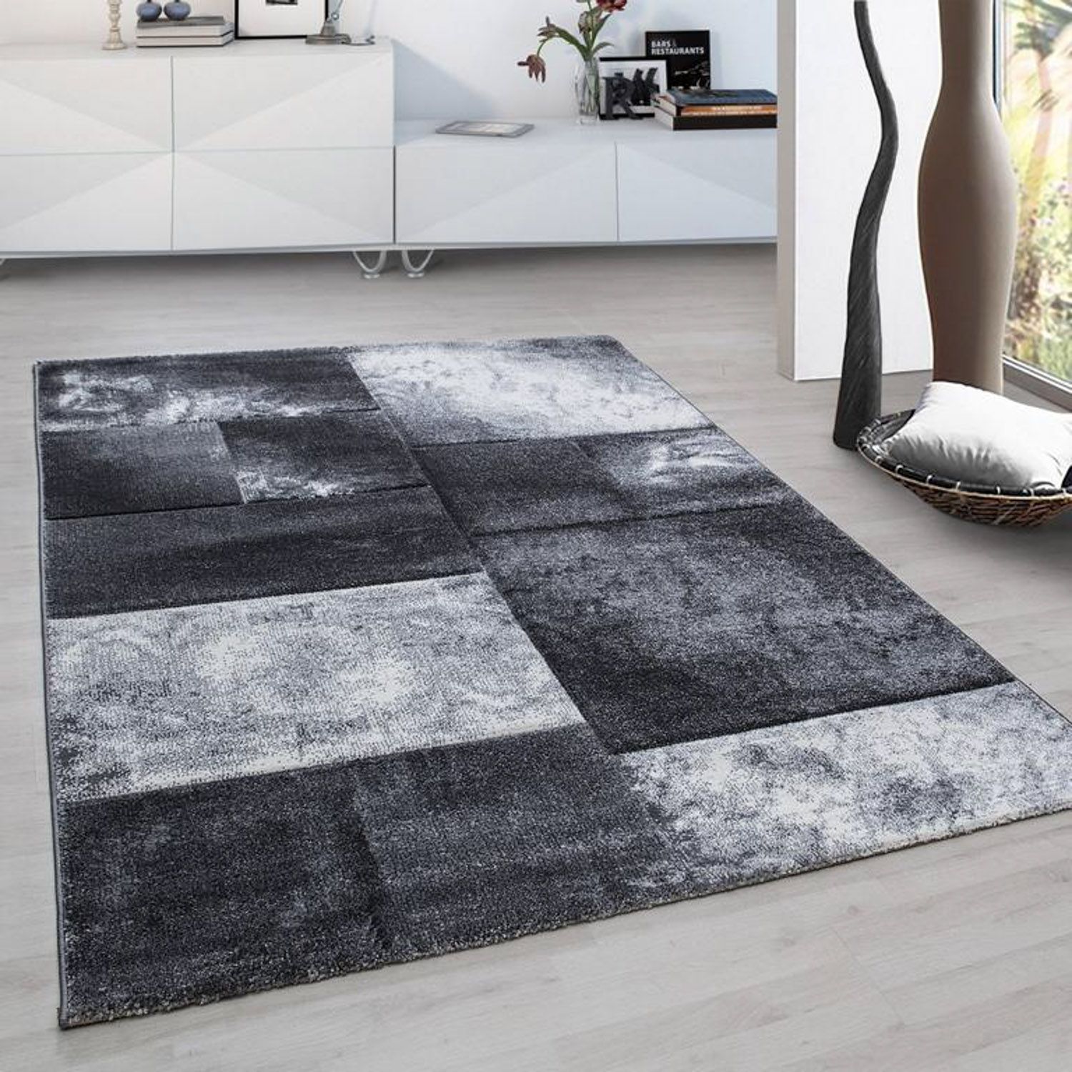 Tapis à poil ras - Henrico - rectangle