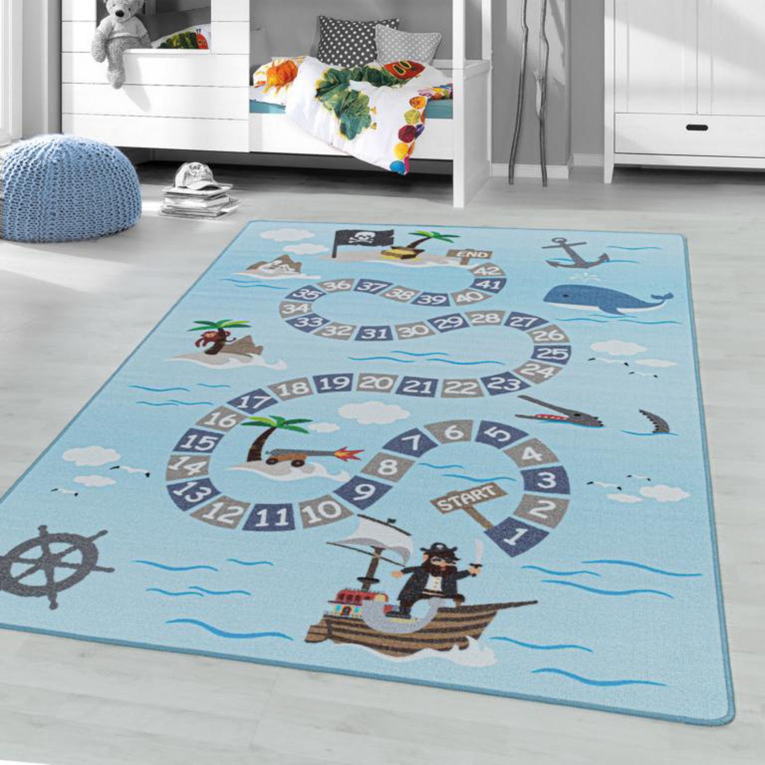 Tapis pour enfants - Perla - rectangle