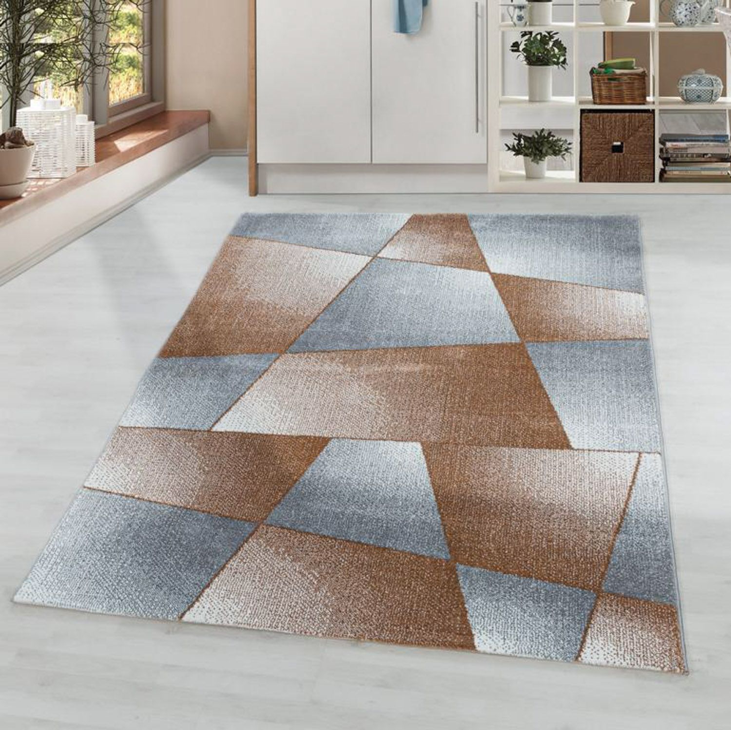 Tapis à poil ras - Raffaella - rectangle