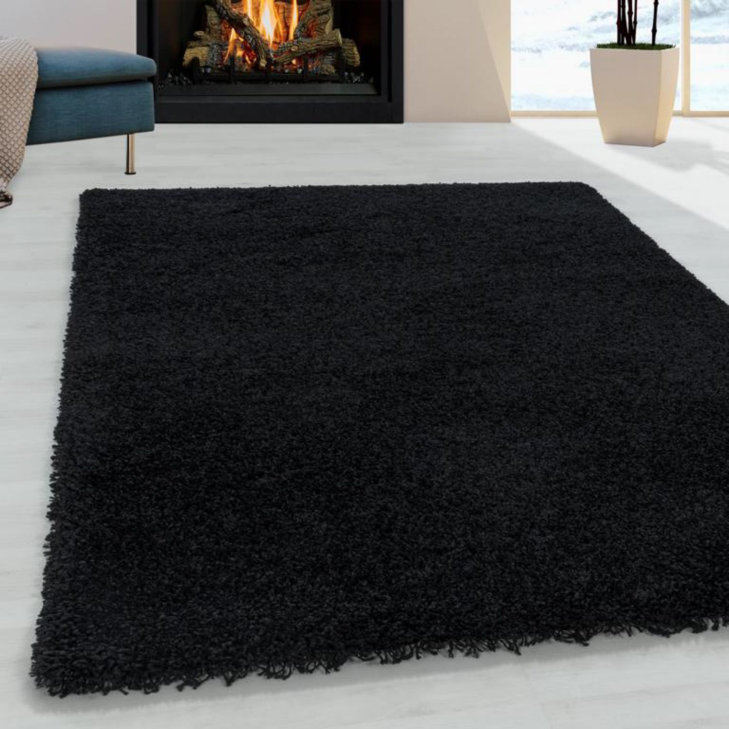 Tapis à poils longs - Samanta - rectangle