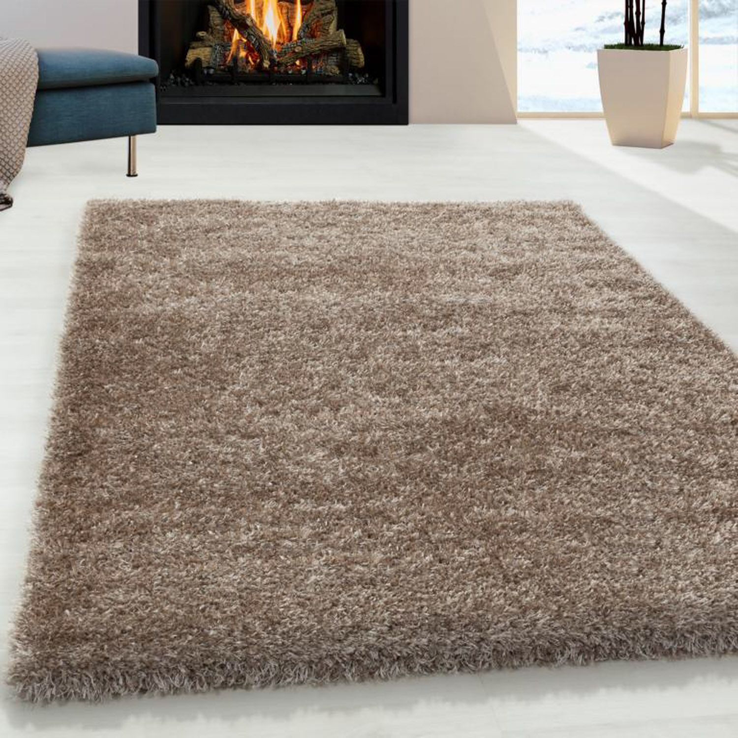 Tapis à poils longs - Blanca - rectangle