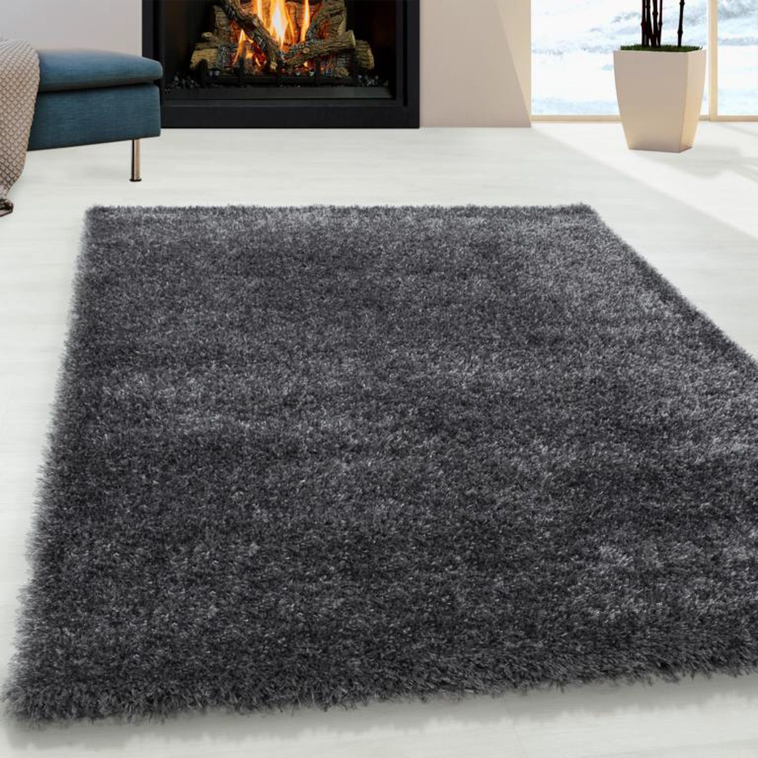 Tapis à poils longs - Blanca - rectangle