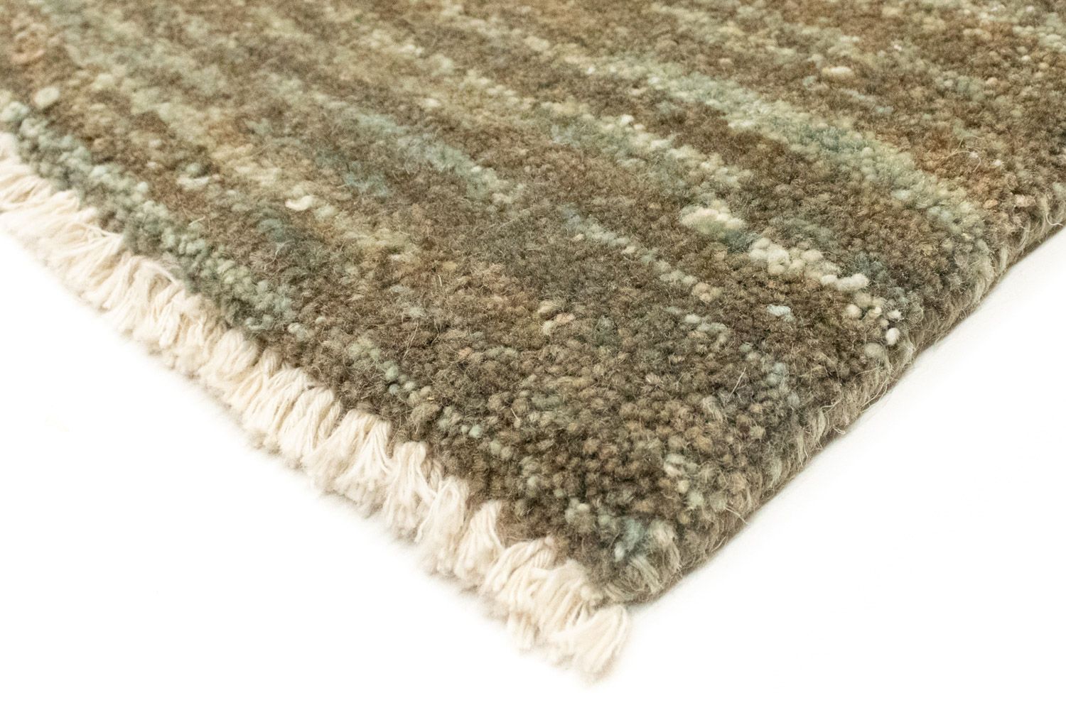 Gabbeh Rug - Loribaft Softy - 260 x 178 cm - grey