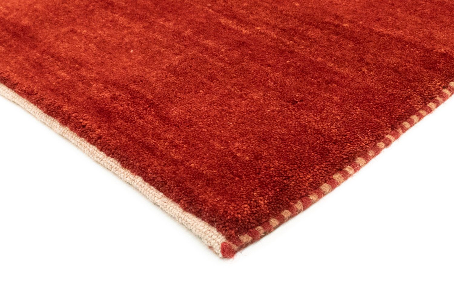 Tapis Gabbeh - Persan - 190 x 127 cm - rouge