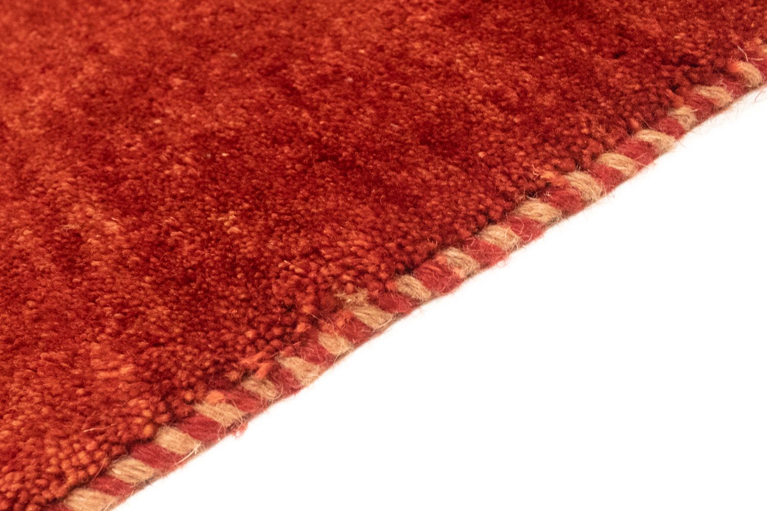 Tapis Gabbeh - Persan - 190 x 127 cm - rouge