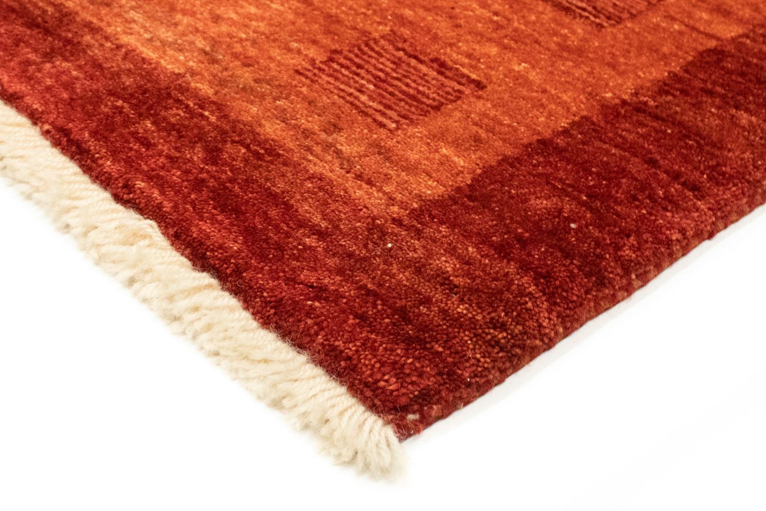 Tappeto Gabbeh - Persero - 191 x 120 cm - rosso scuro