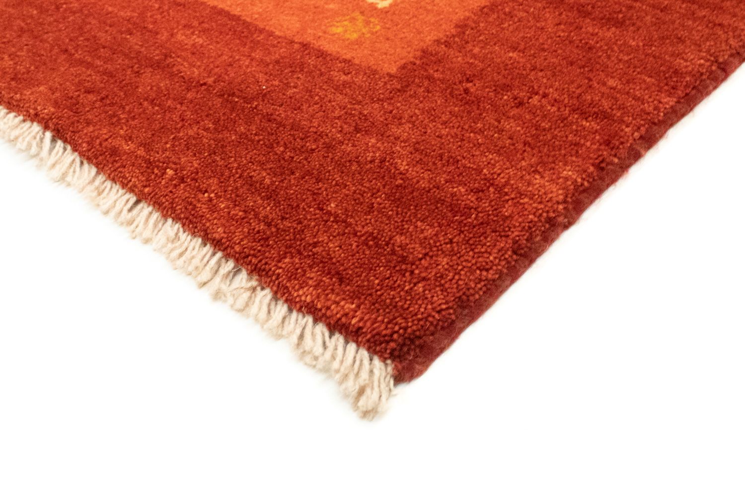 Alfombra Gabbeh - Loribaft Persa - 233 x 173 cm - rojo