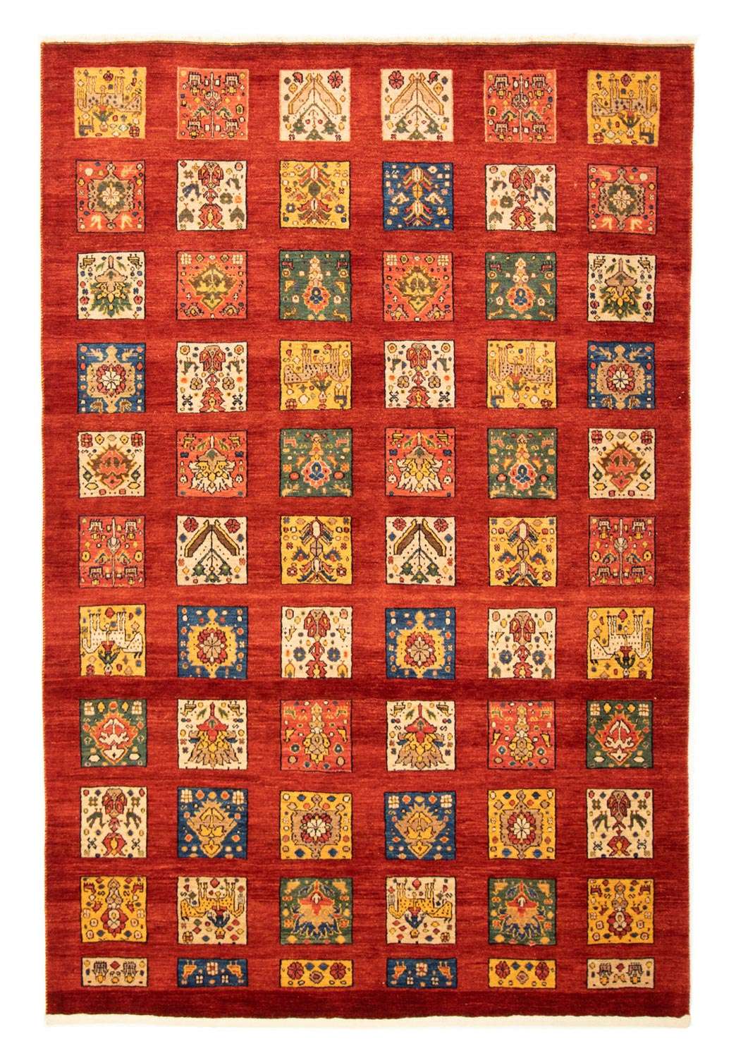 Tapete Ziegler - 233 x 158 cm - vermelho