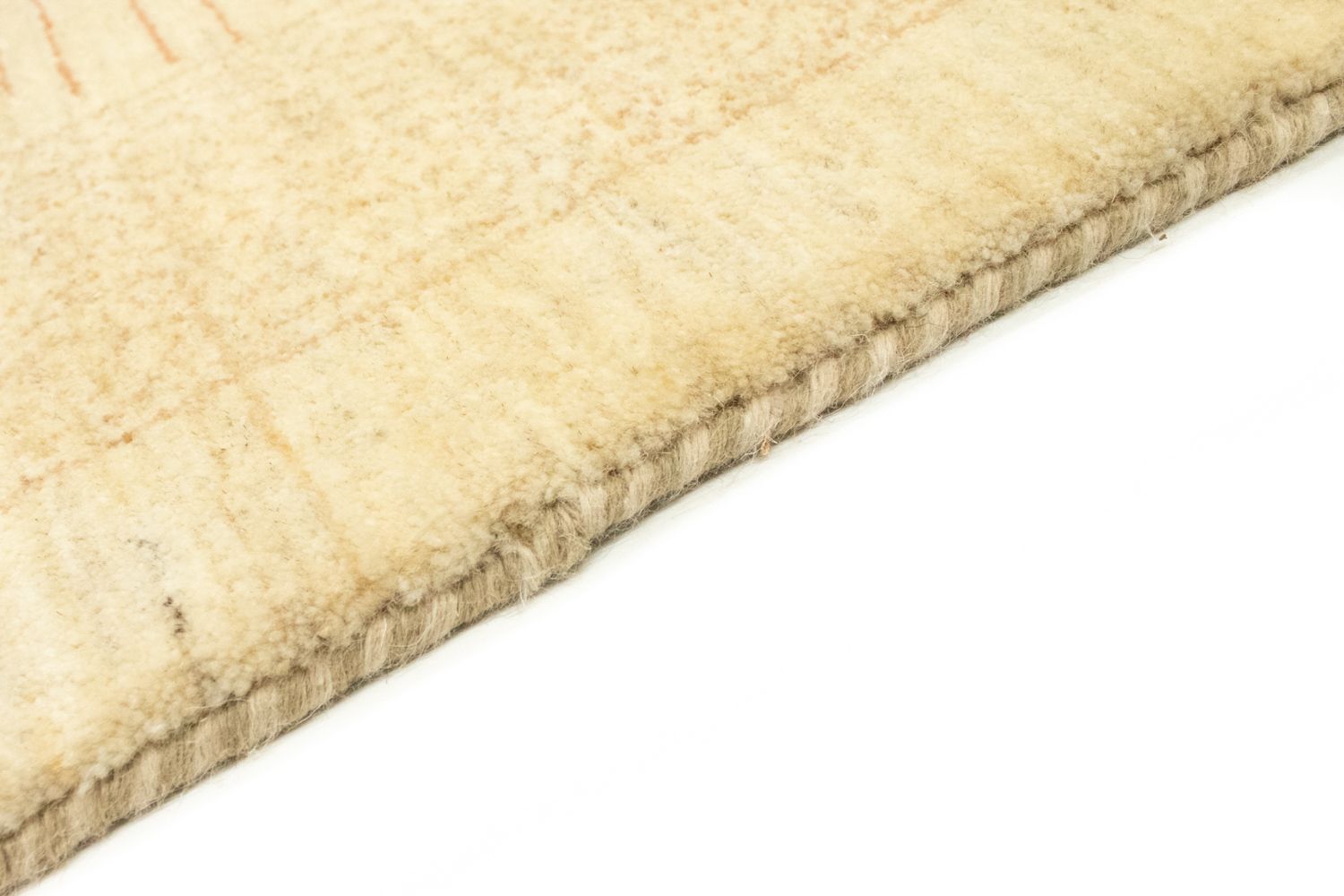 Alfombra Gabbeh - Loribaft Persa - 168 x 121 cm - beige