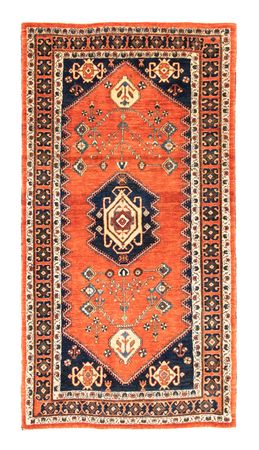 Tapis de couloir Tapis persan - Nomadic - 190 x 104 cm - rouge