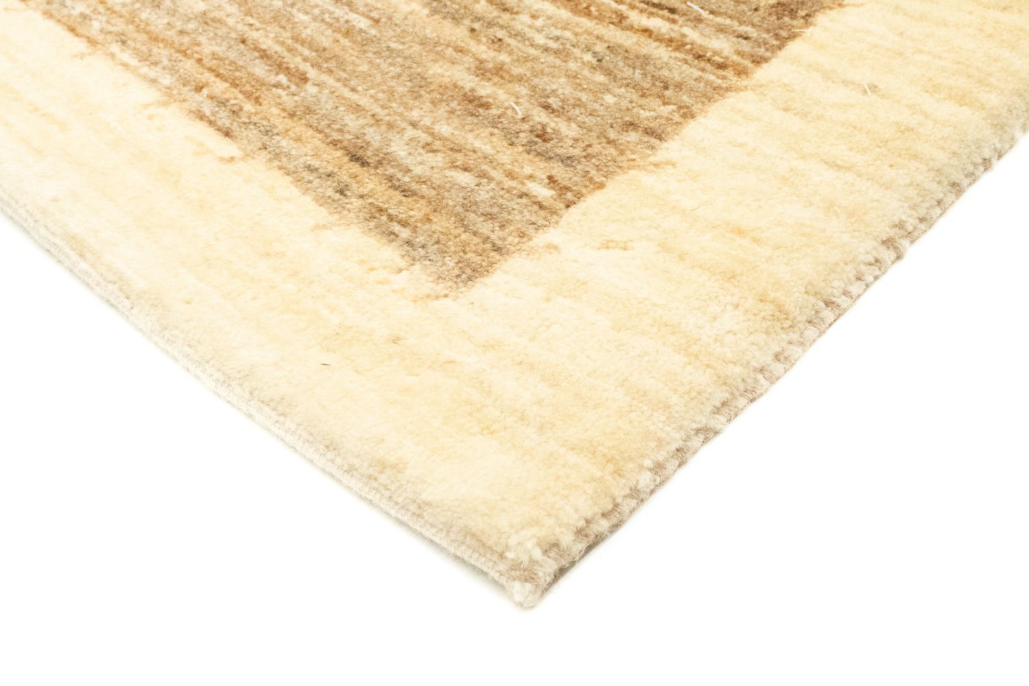 Tappeto Gabbeh - Loribaft Persero - 242 x 162 cm - marrone chiaro